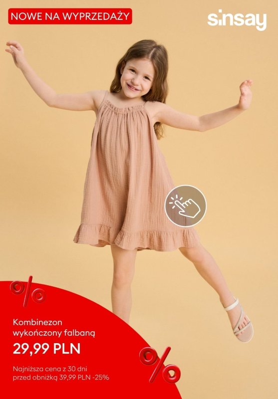 Sinsay - gazetka promocyjna Kolekcja Girly Summer - dla dziewczynek od soboty 05.07  - strona 10