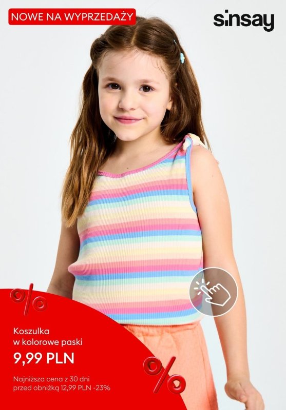 Sinsay - gazetka promocyjna Kolekcja Girly Summer - dla dziewczynek od soboty 05.07  - strona 15