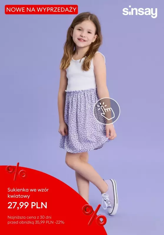Sinsay - gazetka promocyjna Kolekcja Girly Summer - dla dziewczynek od soboty 05.07  - strona 16