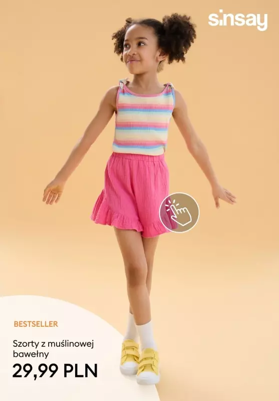 Sinsay - gazetka promocyjna Kolekcja Girly Summer - dla dziewczynek od soboty 05.07  - strona 5