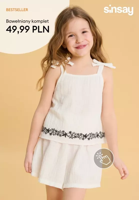 Sinsay - gazetka promocyjna Kolekcja Girly Summer - dla dziewczynek   - strona 3