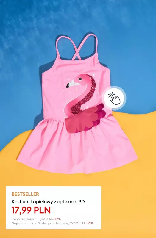 Sinsay - gazetka promocyjna Moda plażowa dla Dzieci - już od 11,99 PLN   - strona 2