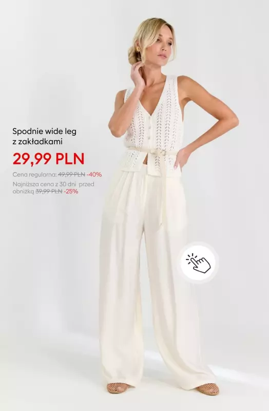 Sinsay - gazetka promocyjna Wyprzedaż do -50% — Kobieta   - strona 2