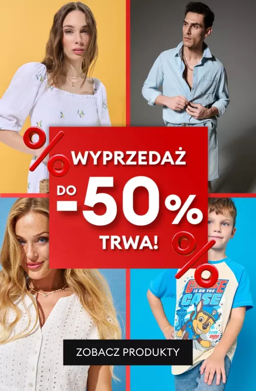 Sinsay - gazetka promocyjna Bestsellery wyprzedaży!  