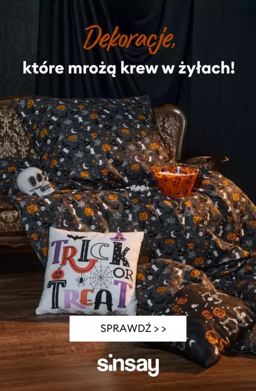 Sinsay - gazetka promocyjna Kolekcja HALLOWEEN  