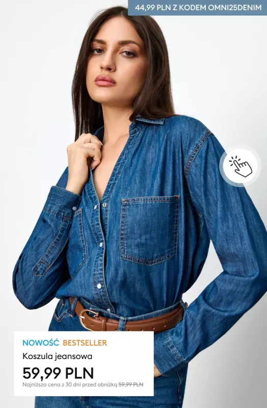 Sinsay - gazetka promocyjna -25% na cały DENIM: damski i męski od czwartku 18.09 do poniedziałku 22.09 - strona 20