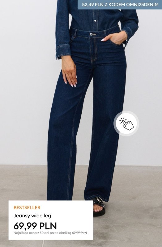Sinsay - gazetka promocyjna -25% na cały DENIM: damski i męski od czwartku 18.09 do poniedziałku 22.09 - strona 7