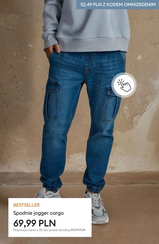 Sinsay - gazetka promocyjna -25% na cały DENIM: damski i męski od czwartku 18.09 do poniedziałku 22.09 - strona 18