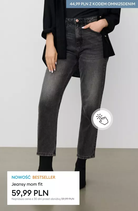 Sinsay - gazetka promocyjna -25% na cały DENIM: damski i męski od czwartku 18.09 do poniedziałku 22.09 - strona 13