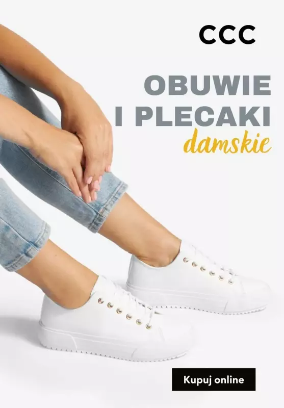 CCC - gazetka promocyjna Damskie obuwie i plecaki w super cenach od piątku 23.08 