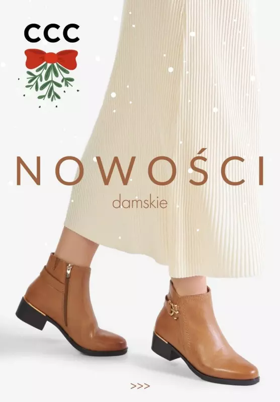 CCC - gazetka promocyjna NOWOŚCI dla niej w super cenach! od czwartku 19.12 