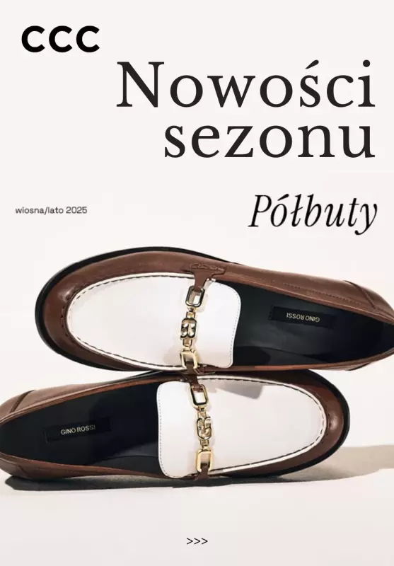 CCC - gazetka promocyjna Nowości sezonu - Półbuty od wtorku 04.02 