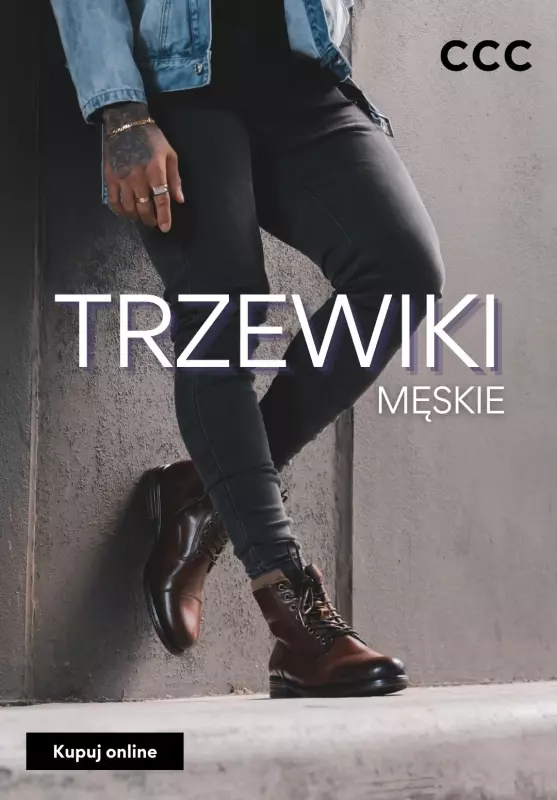 CCC - gazetka promocyjna Trzewiki męskie na PROMOCJI! od czwartku 06.02 