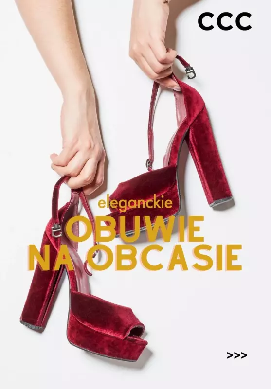 CCC - gazetka promocyjna Eleganckie obuwie na obcasie od piątku 21.02 