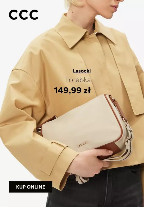 CCC - gazetka promocyjna -30% z KODEM na wszystkie torby, plecaki i walizki od wtorku 06.05 do wtorku 13.05 - strona 7