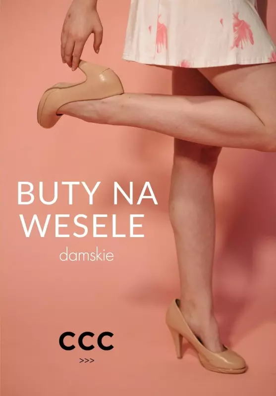 CCC - gazetka promocyjna Damskie buty na WESELE od piątku 16.05 