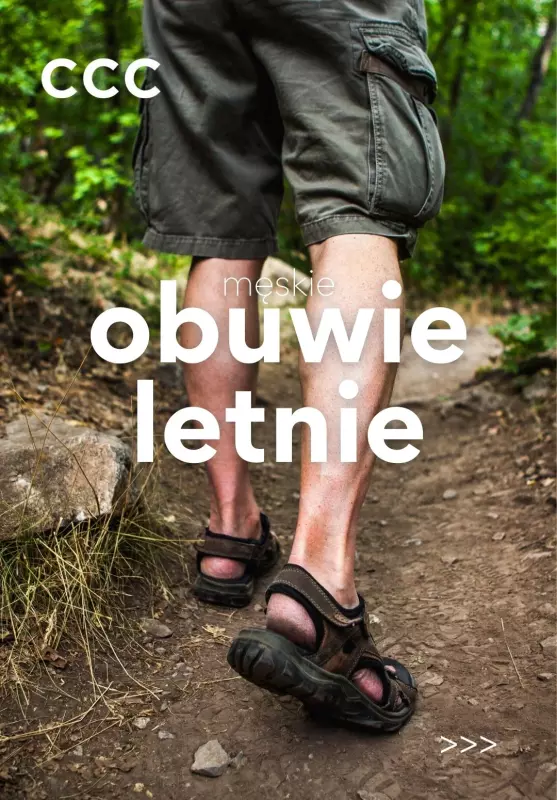 CCC - gazetka promocyjna Letnie obuwie męskie - PROMOCJE  
