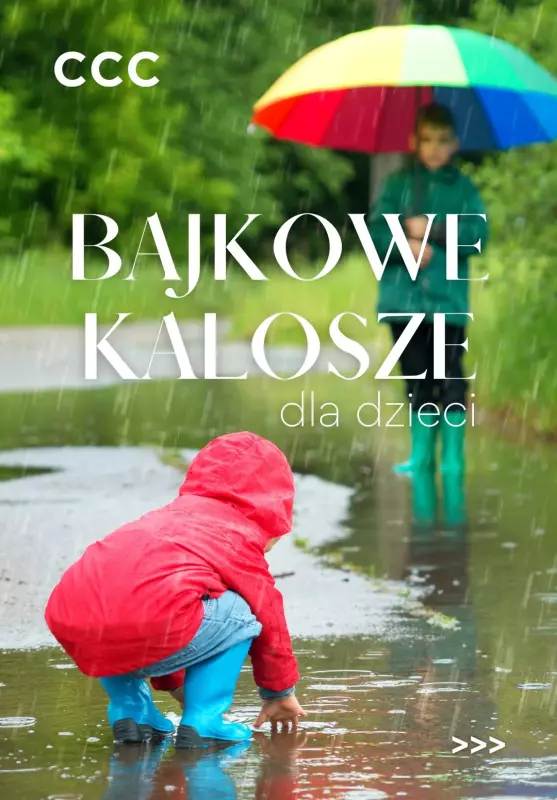 CCC - gazetka promocyjna Bajkowe kalosze dziecięce od wtorku 15.07 