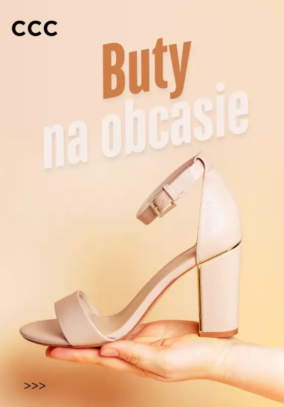 CCC - gazetka promocyjna Buty na obcasie od 83,99 zł od piątku 25.07 