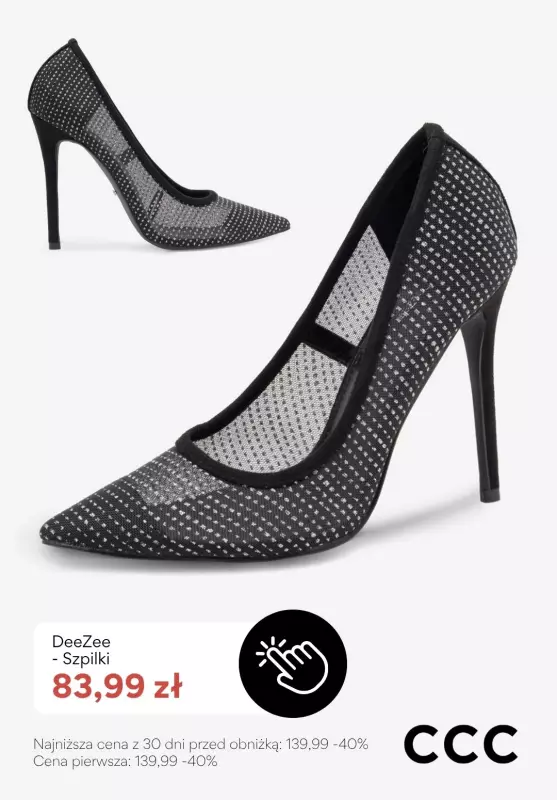 CCC - gazetka promocyjna Buty na obcasie od 83,99 zł   - strona 2