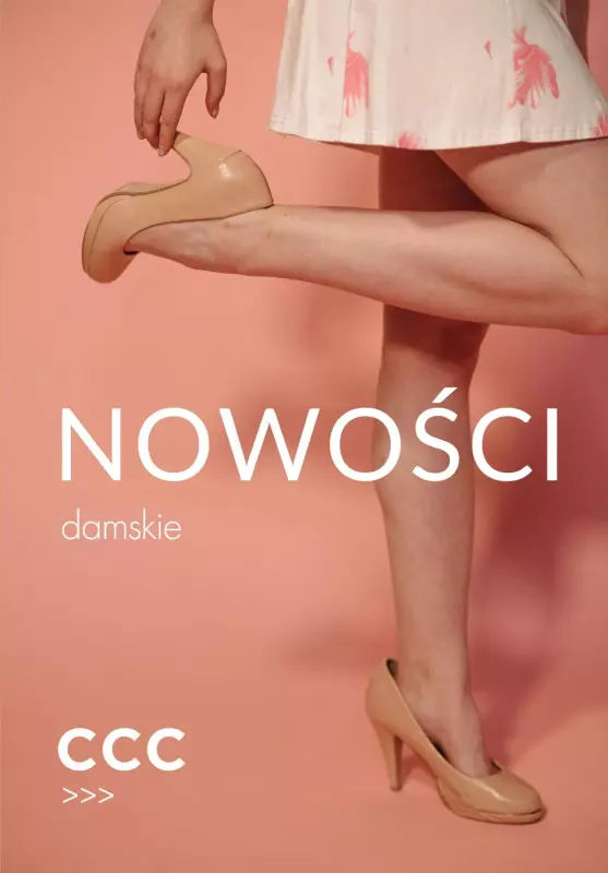 CCC - gazetka promocyjna NOWOŚCI damskie od niedzieli 27.07 