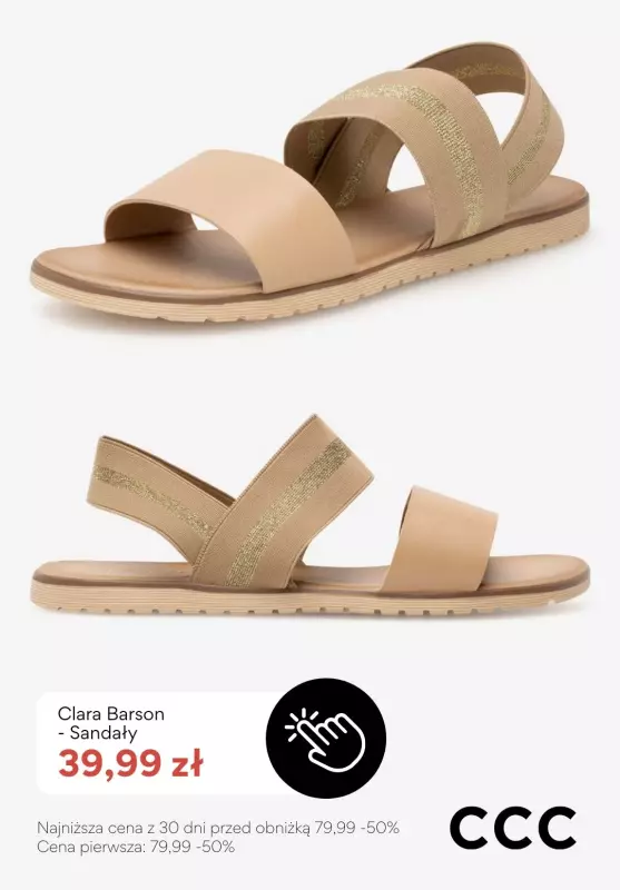CCC - gazetka promocyjna -30% z KODEM + darmowa dostawa   - strona 3