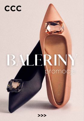 CCC - gazetka promocyjna Baleriny - PROMOCJE od niedzieli 03.08 