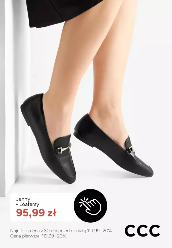 CCC - gazetka promocyjna Loafersy damskie - PROMOCJE   - strona 2