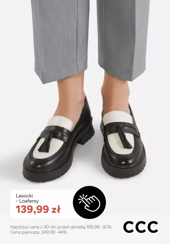 CCC - gazetka promocyjna Loafersy damskie - PROMOCJE   - strona 3