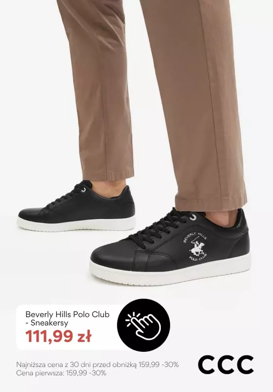 CCC - gazetka promocyjna Do -50% na męskie SNEAKERSY   - strona 2