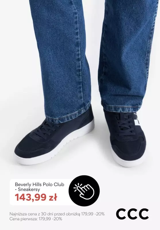 CCC - gazetka promocyjna Do -50% na męskie SNEAKERSY   - strona 3