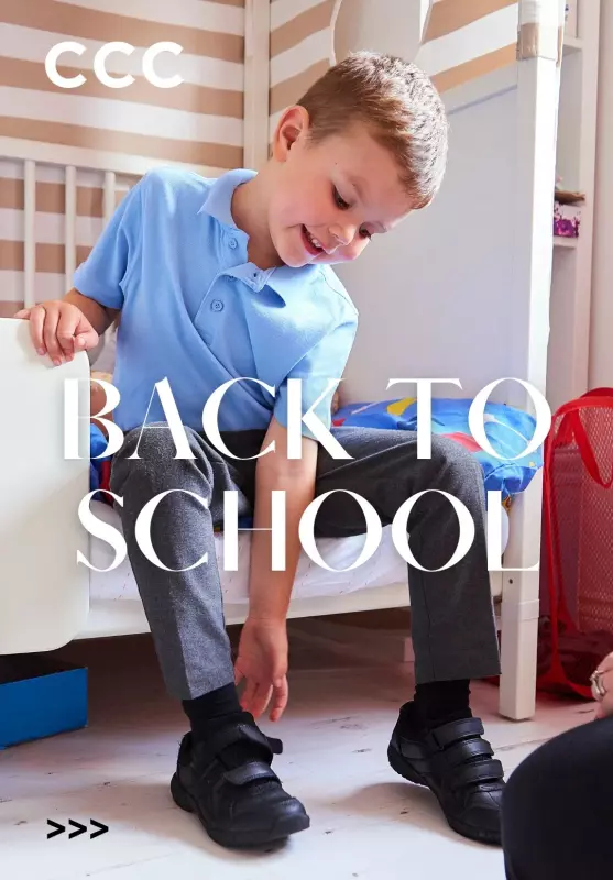 CCC - gazetka promocyjna Back to school od wtorku 19.08 