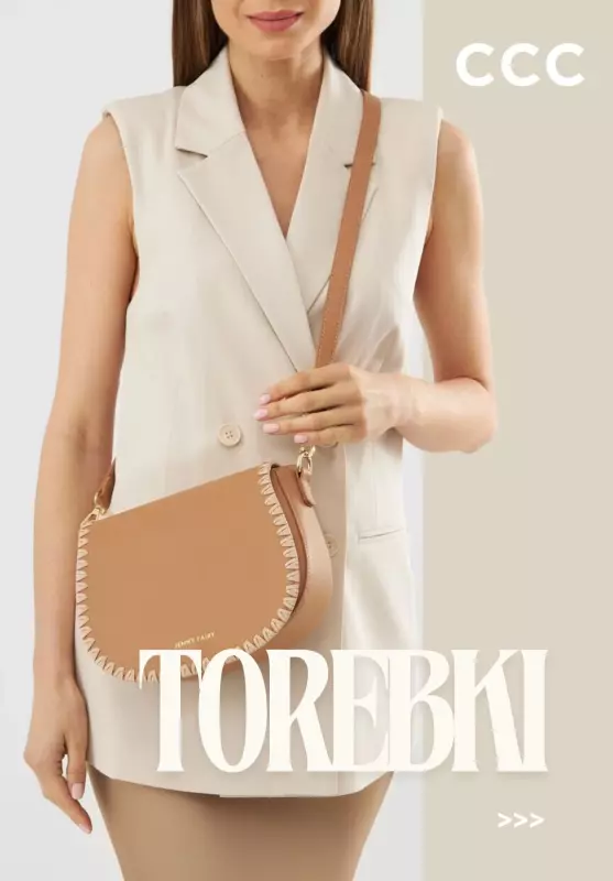 CCC - gazetka promocyjna Torebki na PROMOCJI od soboty 23.08 