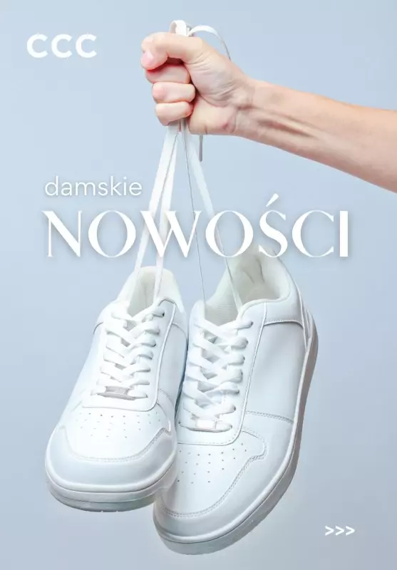 CCC - gazetka promocyjna NOWOŚCI TYGODNIA - damskie od poniedziałku 25.08 