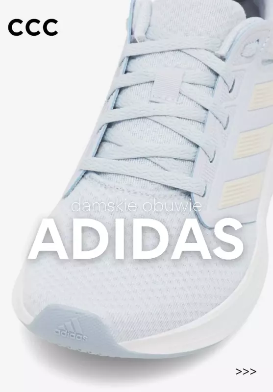 CCC - gazetka promocyjna Damskie obuwie maki ADIDAS  