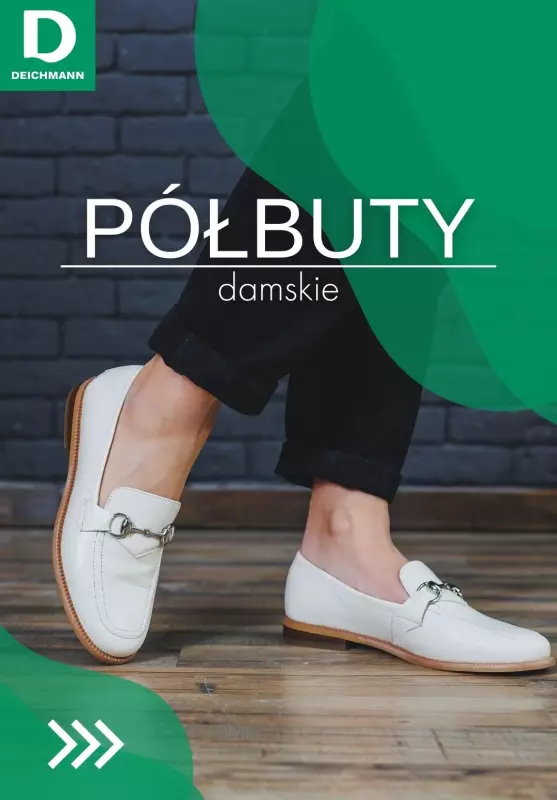 Deichmann - gazetka promocyjna Półbuty damskie w super cenach! od wtorku 16.07 