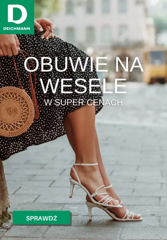 Deichmann - gazetka promocyjna Obuwie na wesele w super cenach od wtorku 23.07 