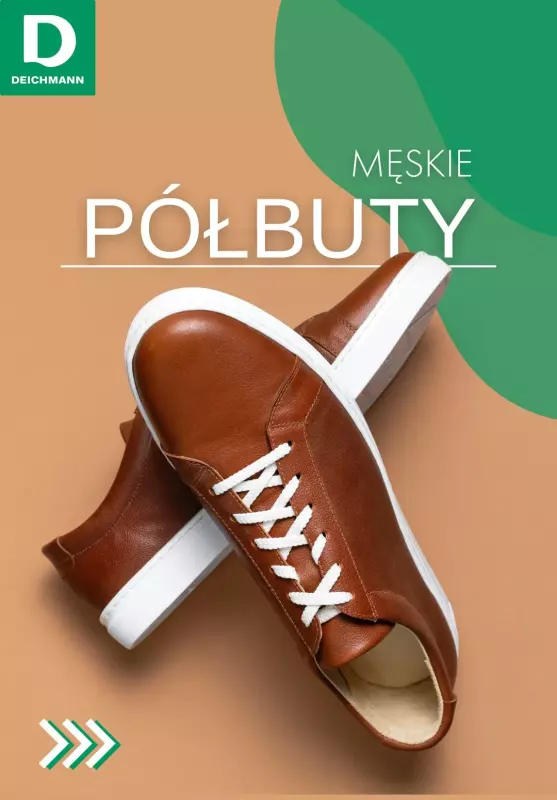 Deichmann - gazetka promocyjna Półbuty męskie w super cenach od środy 28.08 