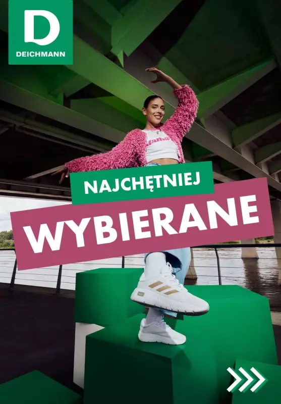 Deichmann - gazetka promocyjna Najchętniej wybierane! od piątku 06.09 do czwartku 12.09