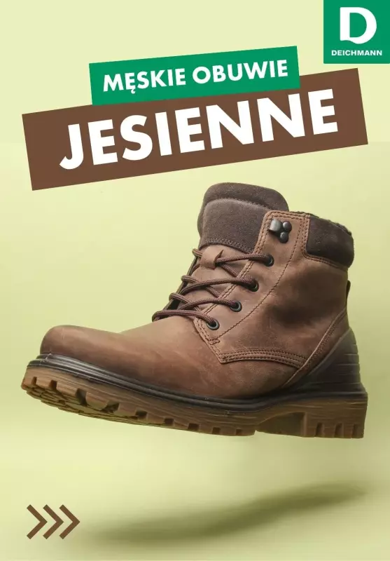 Deichmann - gazetka promocyjna Męskie obuwie jesienne w super cenach od czwartku 07.11 do czwartku 14.11