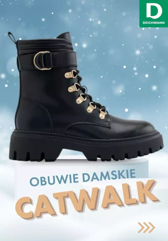 Deichmann - gazetka promocyjna Obuwie damskie marki Catwalk od środy 20.11 