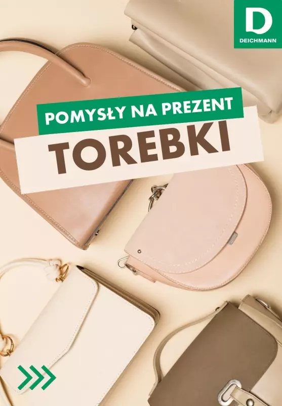 Deichmann - gazetka promocyjna Pomysł na prezent dla niej: TOREBKI od wtorku 03.12 