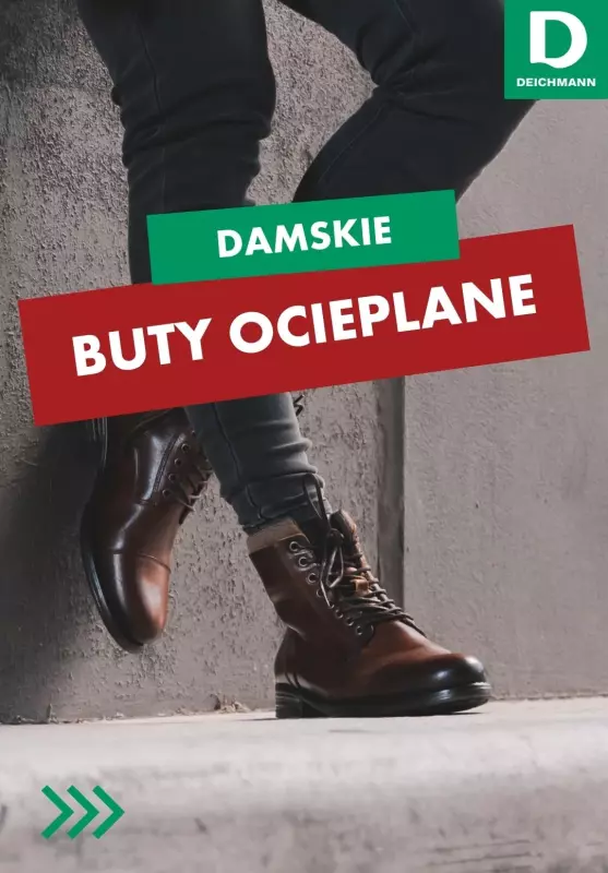 Deichmann - gazetka promocyjna Damskie buty ocieplane na wyprzedaży od czwartku 16.01 do czwartku 23.01