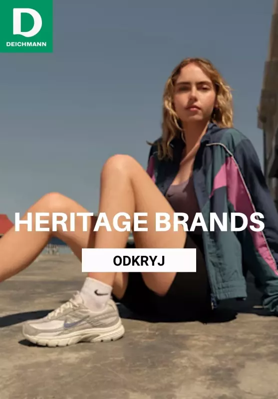 Deichmann - gazetka promocyjna Heritage Brands od czwartku 13.02 do niedzieli 23.02