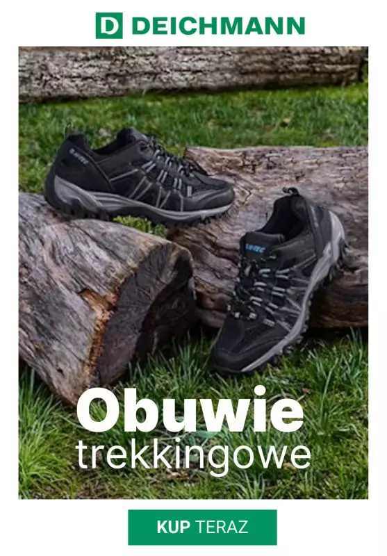 Deichmann - gazetka promocyjna Obuwie trekkingowe od poniedziałku 24.03 do niedzieli 30.03