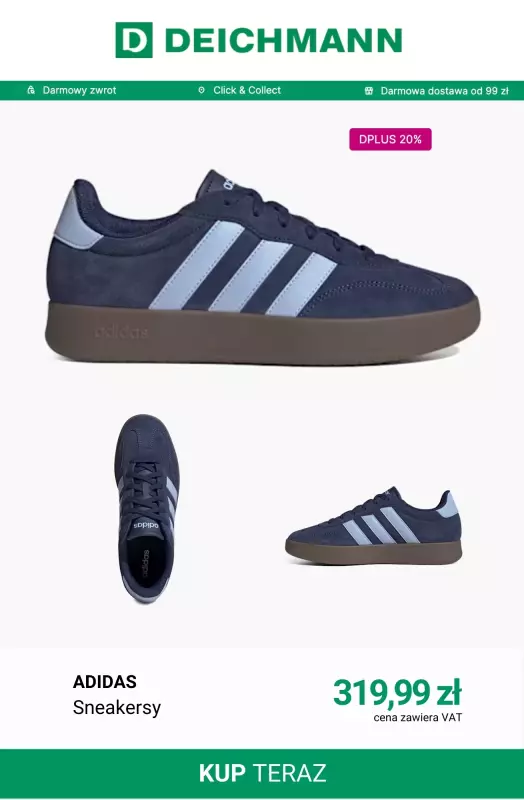Deichmann - gazetka promocyjna -20% na wybrane marki w Deichmann PLUS od czwartku 24.04 do poniedziałku 05.05 - strona 4