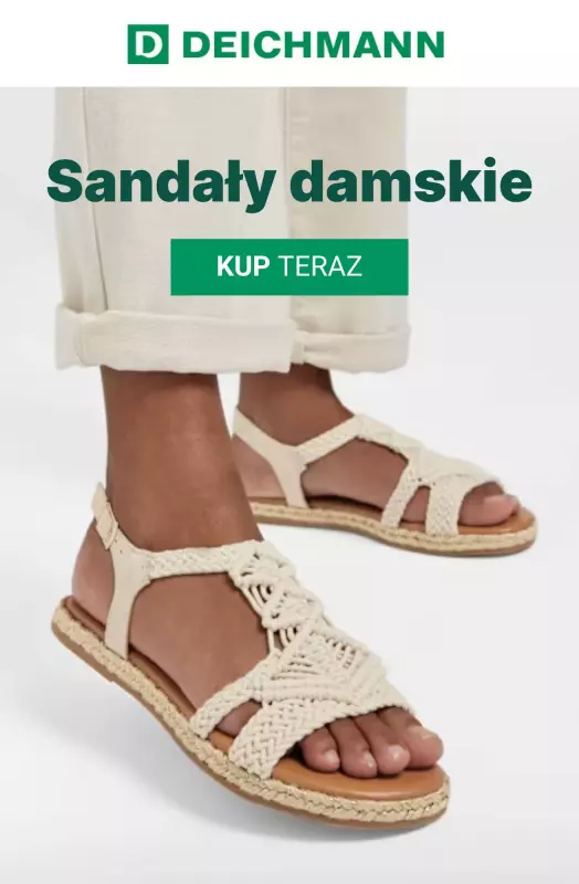 Deichmann - gazetka promocyjna Sandały damskie  