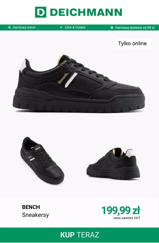 Deichmann - gazetka promocyjna Sneakersy męskie   - strona 2