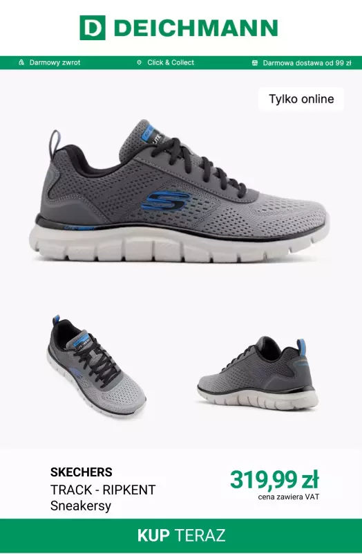 Deichmann - gazetka promocyjna Sneakersy męskie od środy 30.04 do środy 07.05 - strona 4
