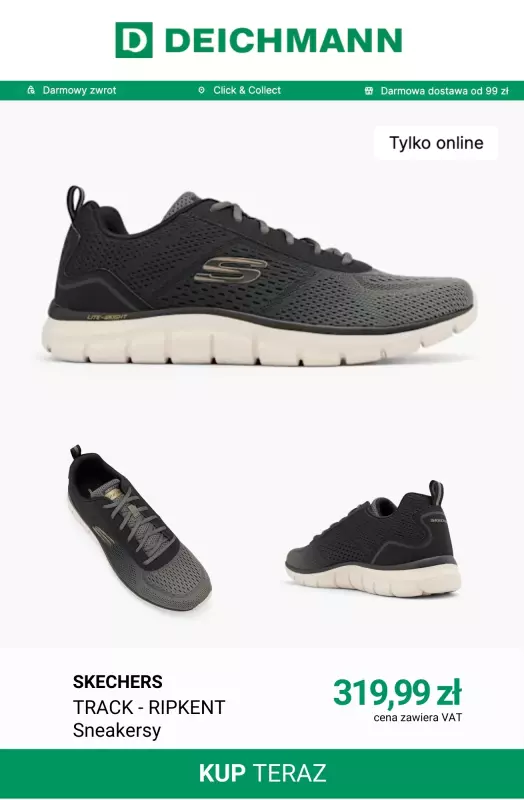 Deichmann - gazetka promocyjna Sneakersy męskie   - strona 3